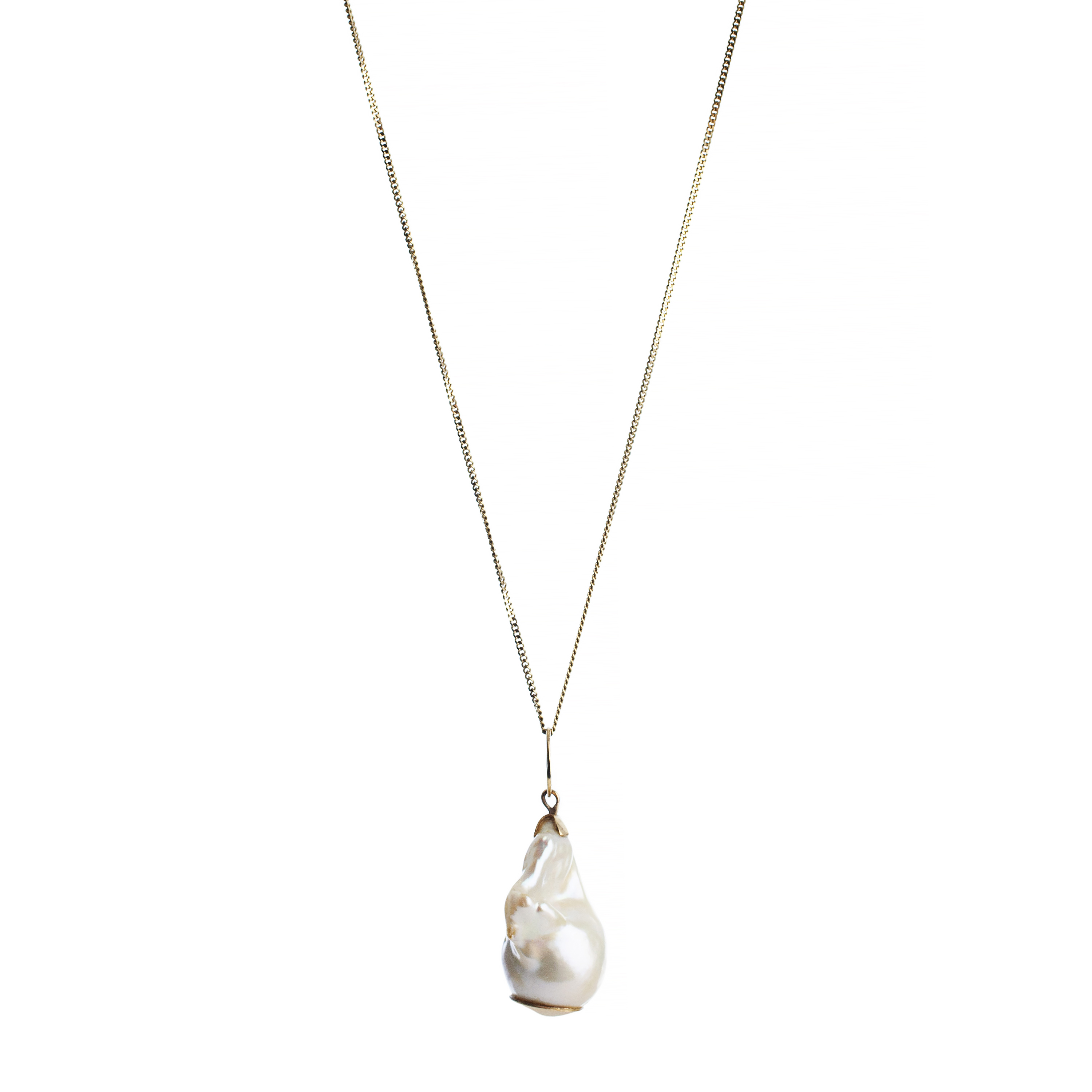 Large Baroque Pearl Pendant - Image 2