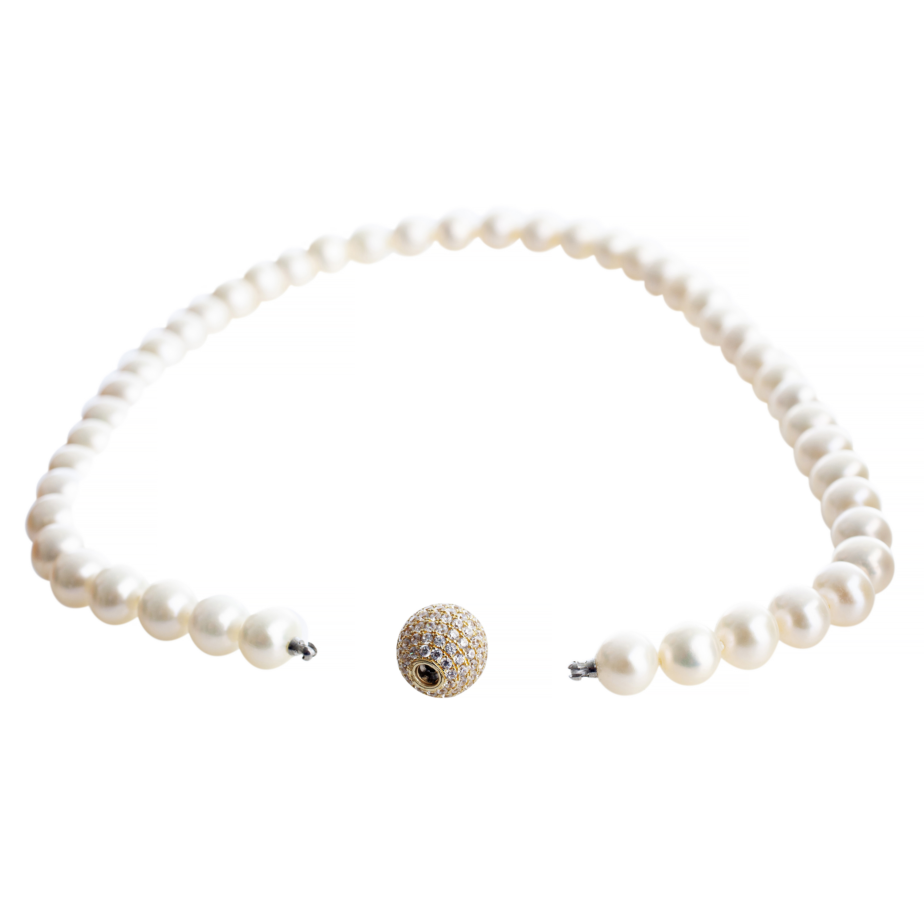 Gold Plated Zirconia Interchangable Clasp - Image 2