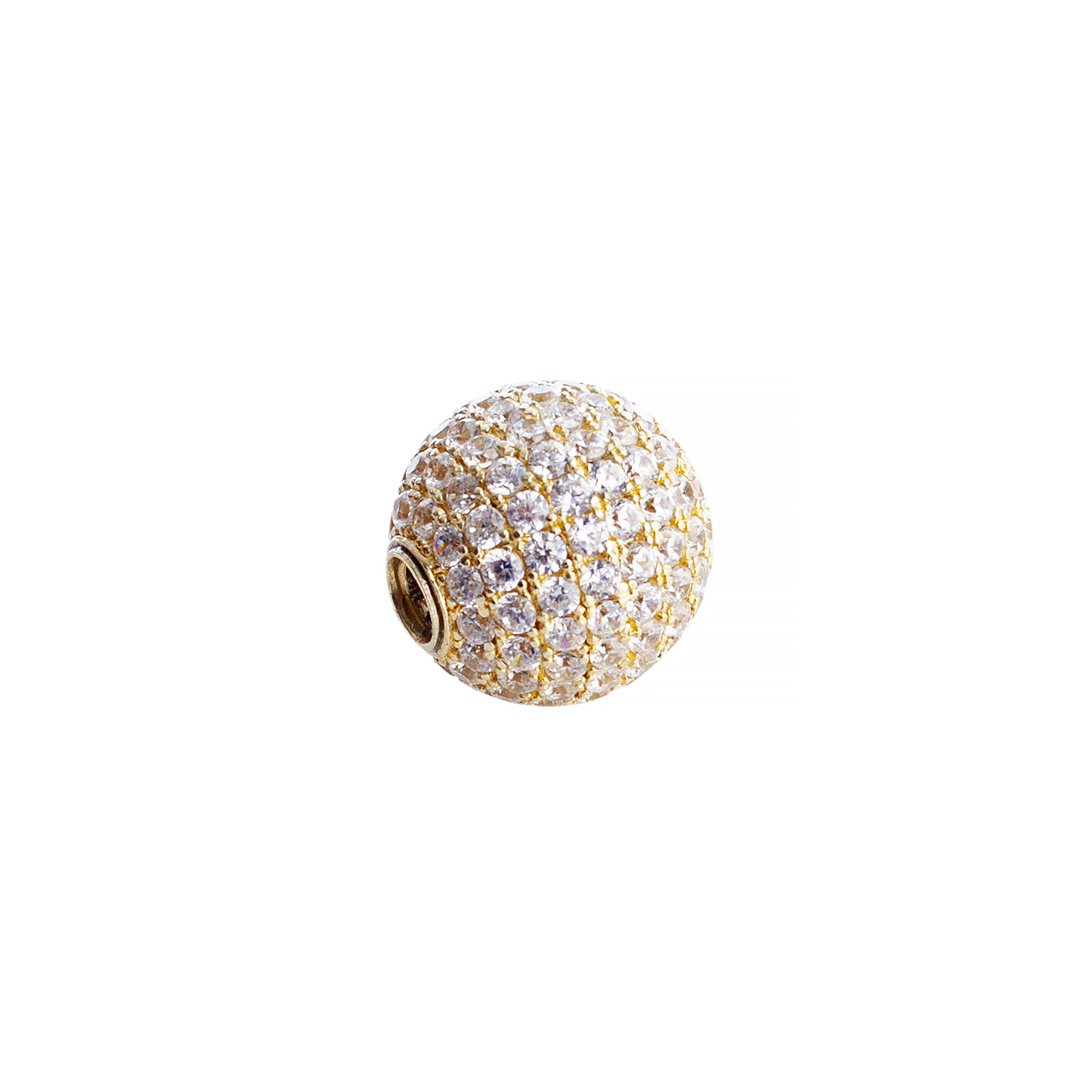 Gold Plated Zirconia Interchangable Clasp