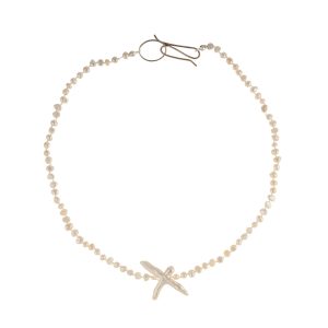 Cross Pearl Necklace