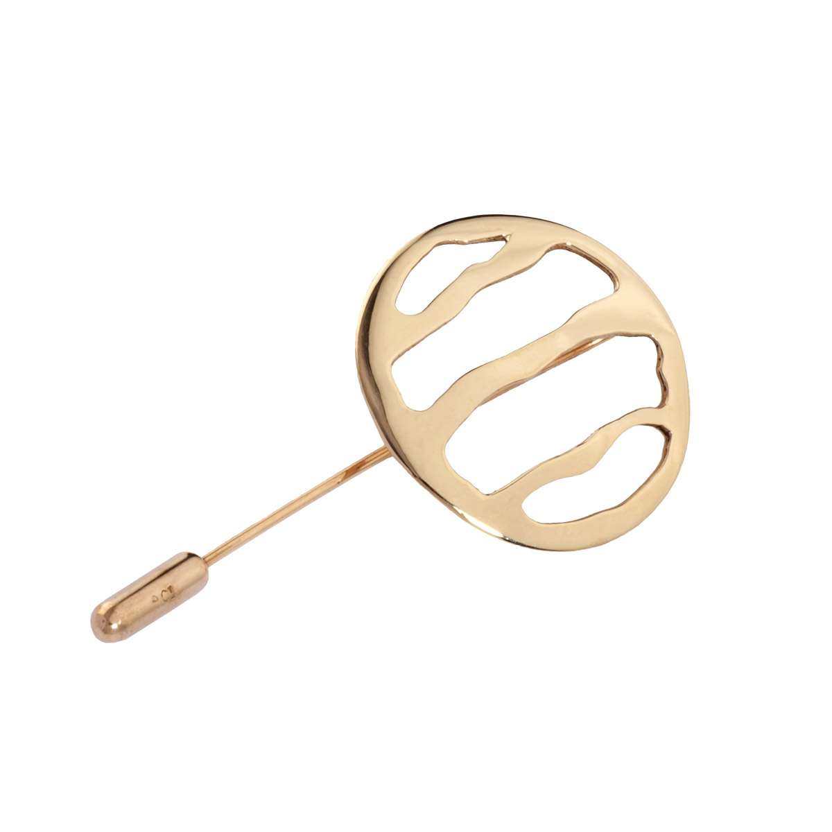 Whiting Bay Gold Brooch