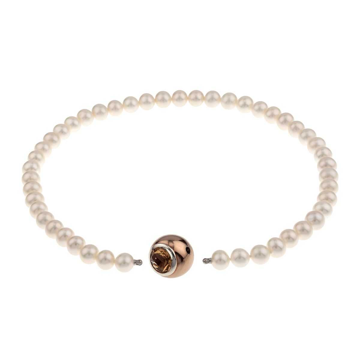 Rose Gold and Quartz Clasp - Image 2