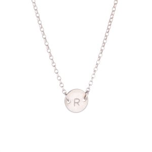 Small Initial Pendant